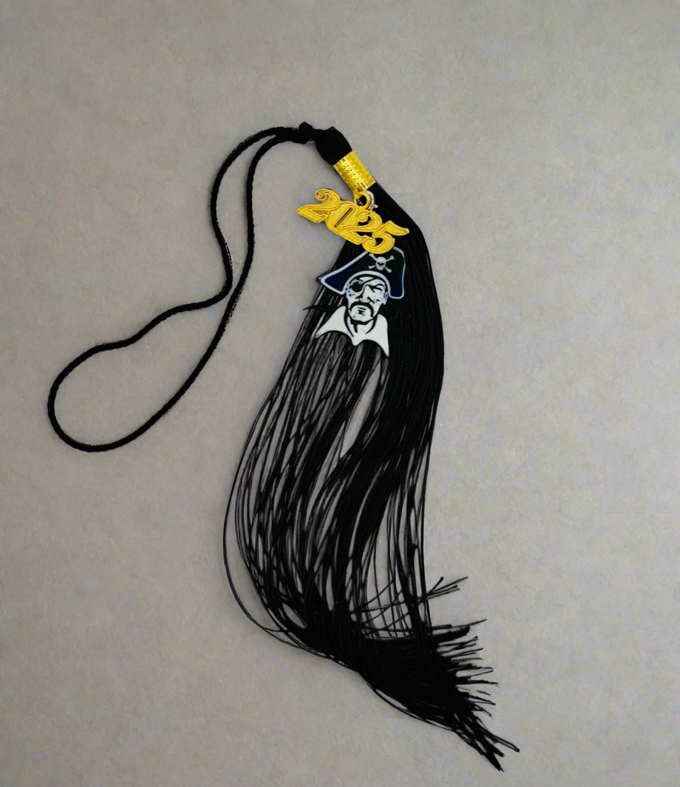 Custom School Logo Graduation Cap Tassel Charms