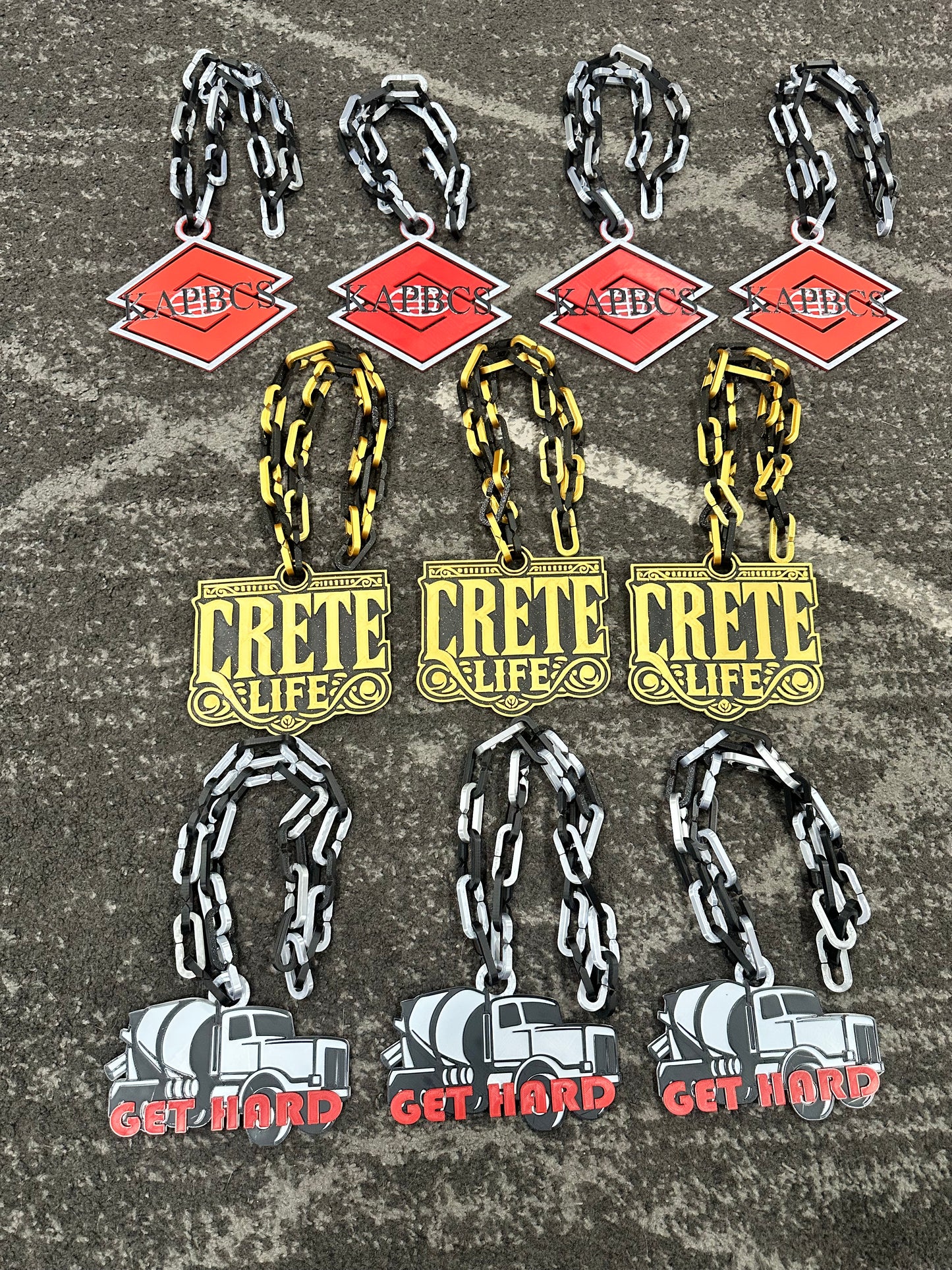 Custom Made Big Logo Necklaces