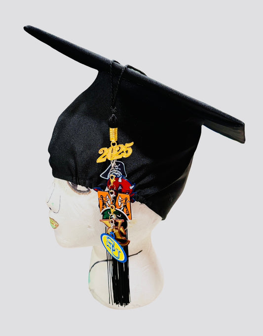 Custom School Logo Graduation Cap Tassel Charms