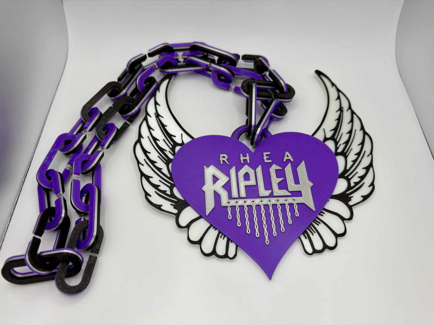 WWE Rhea Ripley Big Bling Necklace