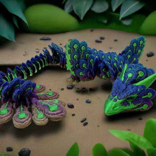 Beautiful Peacock Dragon