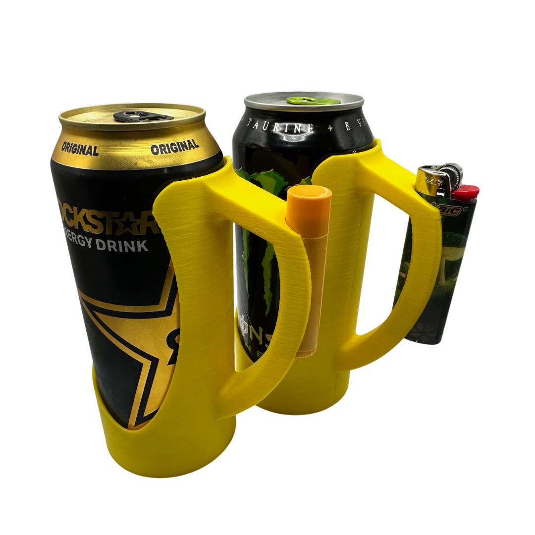 Viral Can Holders with Chapstick or Lighter Holder