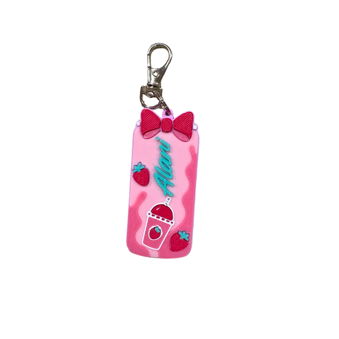 Slim Can Clutch B.A.B.E. (Big Accent Bow Edition) 12oz Slim Can Holder with can lid cover and optional matching Tab Opener Alani Flavors
