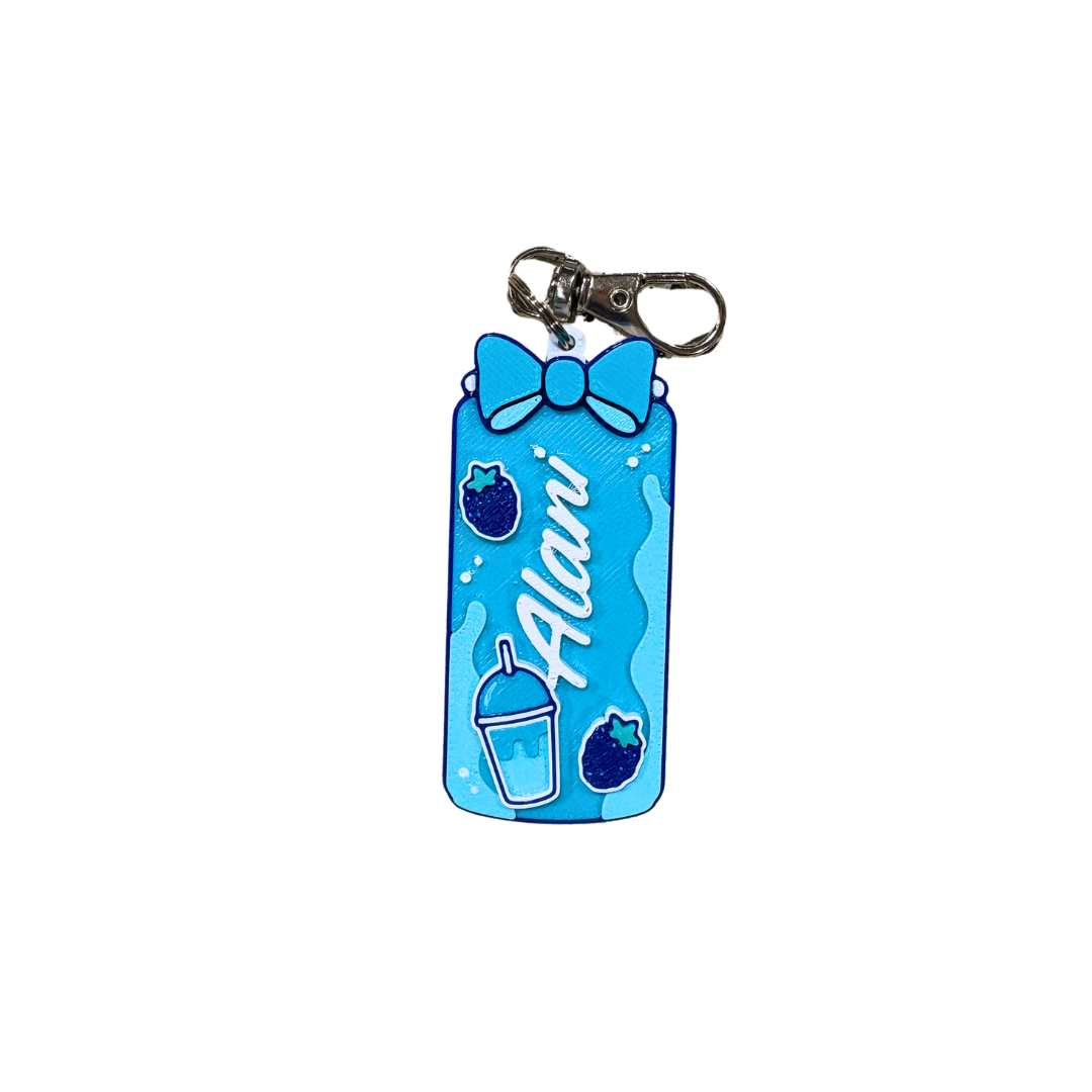 Slim Can Clutch B.A.B.E. (Big Accent Bow Edition) 12oz Slim Can Holder with can lid cover and optional matching Tab Opener Alani Flavors