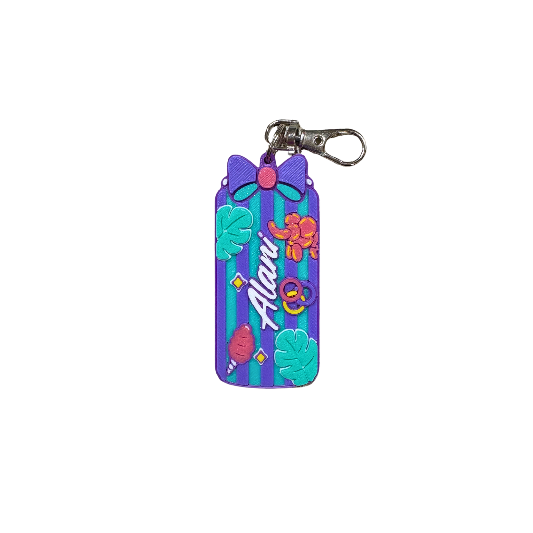 Slim Can Clutch B.A.B.E. (Big Accent Bow Edition) 12oz Slim Can Holder with can lid cover and optional matching Tab Opener Alani Flavors