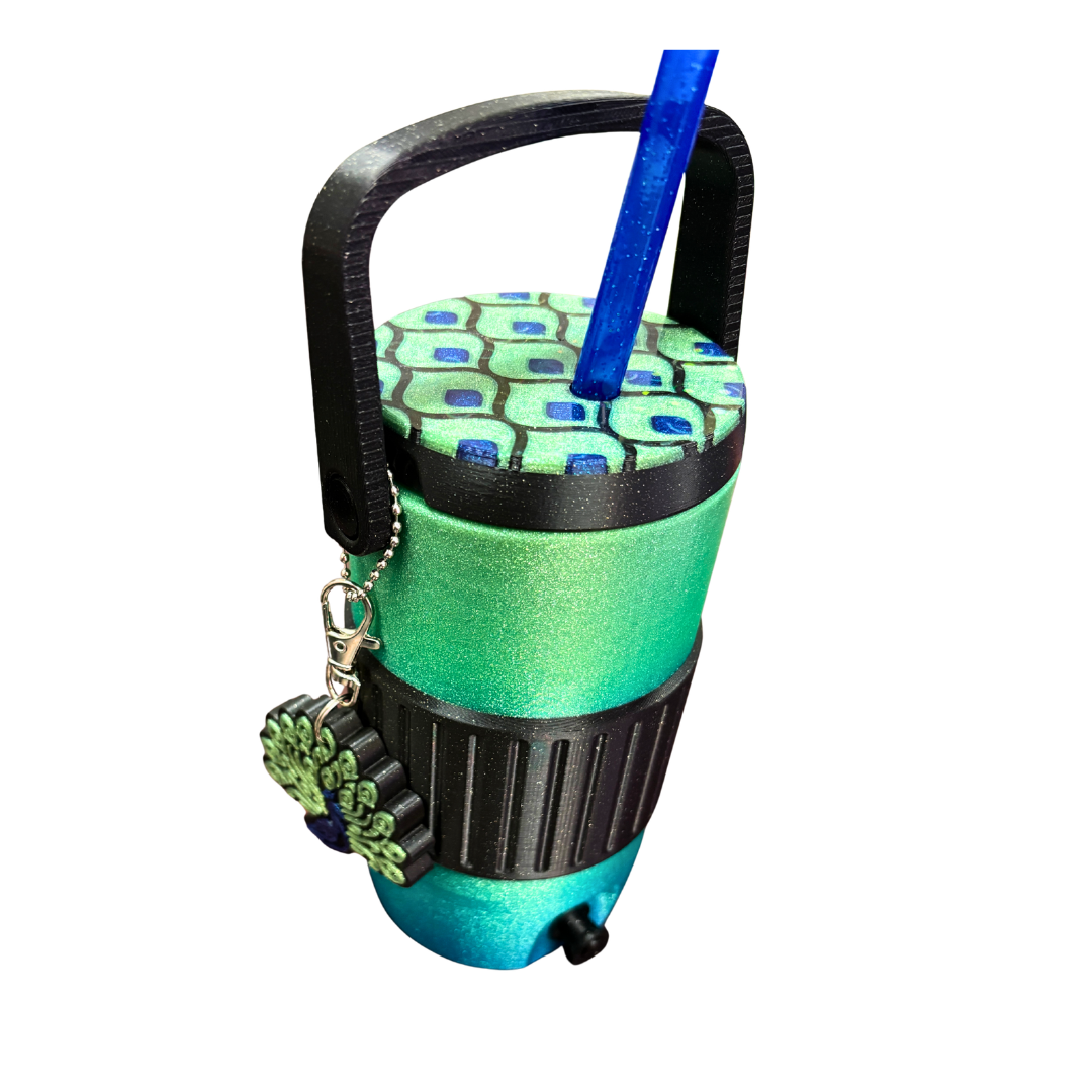 Game Day Clutch™ Wild Edition Insulated Can Holder with Handle & Tab Opener