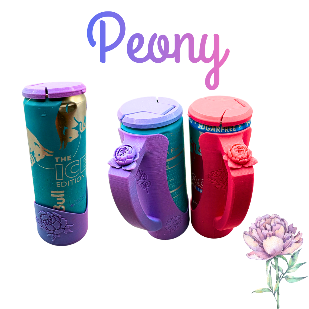 12oz Slim Can Clutch Spring Flower Collection