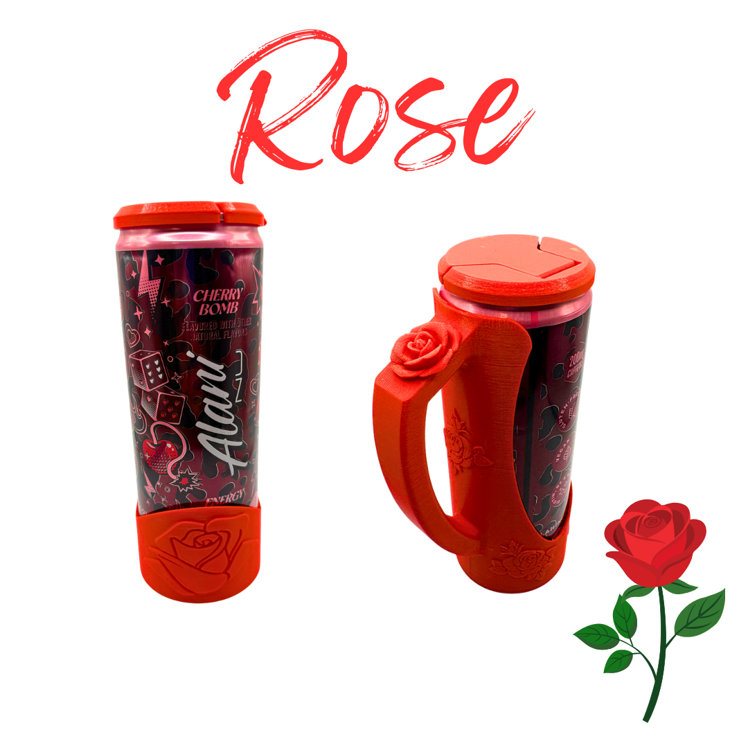 12oz Slim Can Clutch Spring Flower Collection