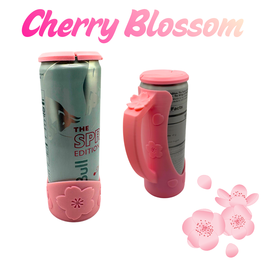 12oz Slim Can Clutch Spring Flower Collection