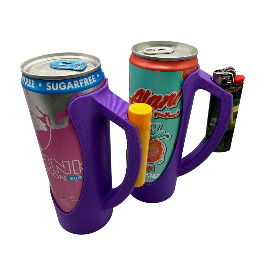 Viral Can Holders with Chapstick or Lighter Holder