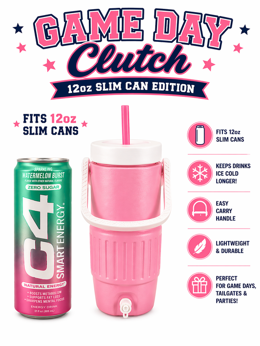 Game Day Clutch™ – 12oz Slim Can Edition
