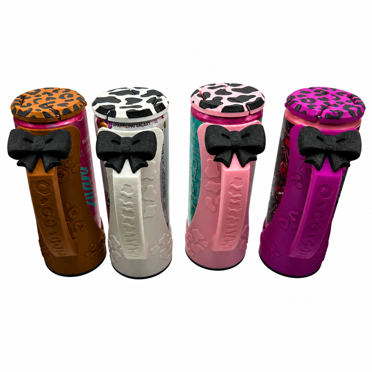 12oz Slim Can Clutch Wild Edition. Animal Print Patterns. Alani, Red Bull