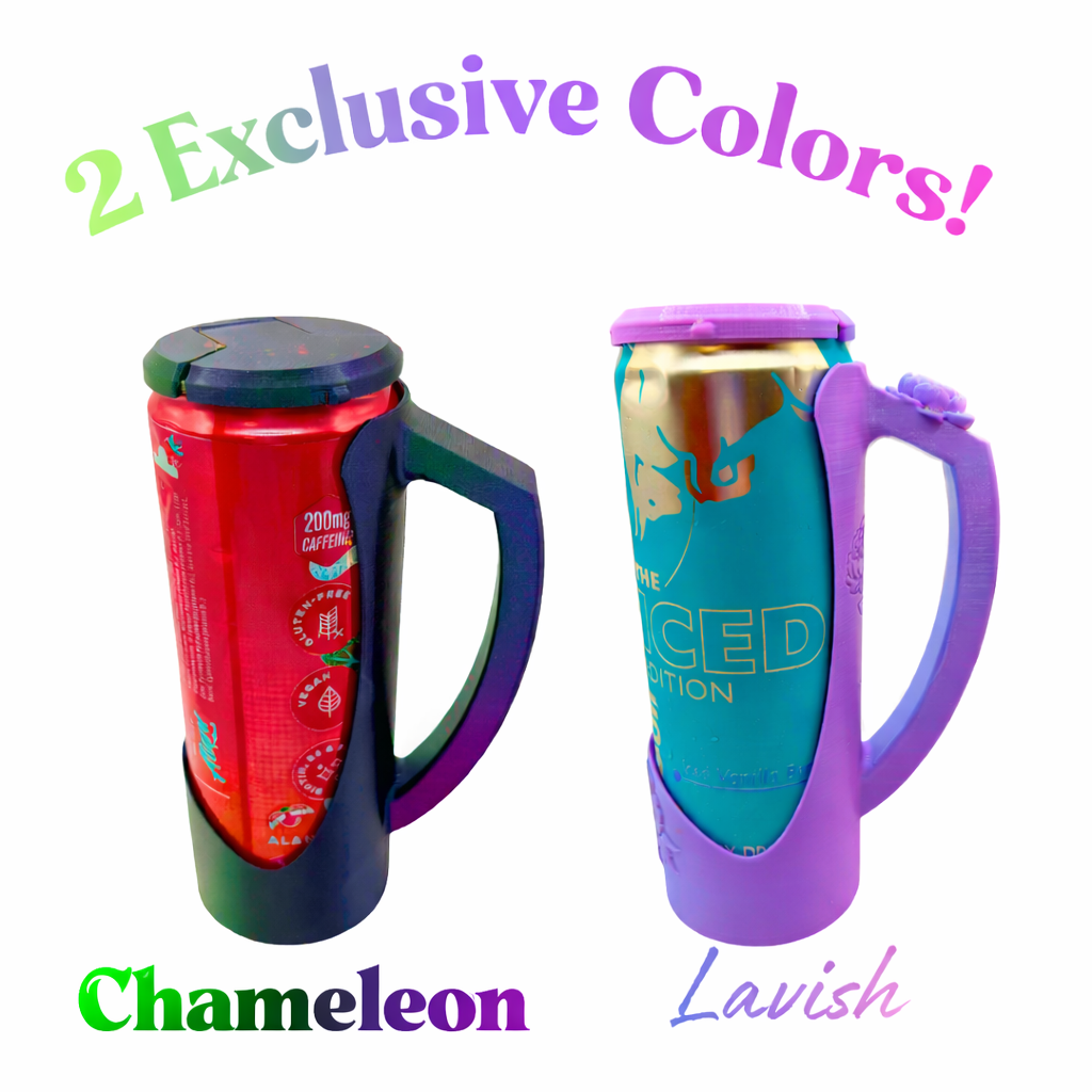 12oz Slim Can Clutch Spring Flower Collection