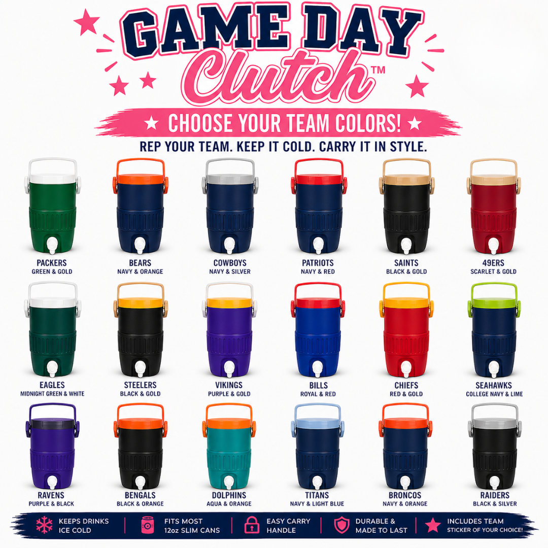 Game Day Clutch - NFL Edition