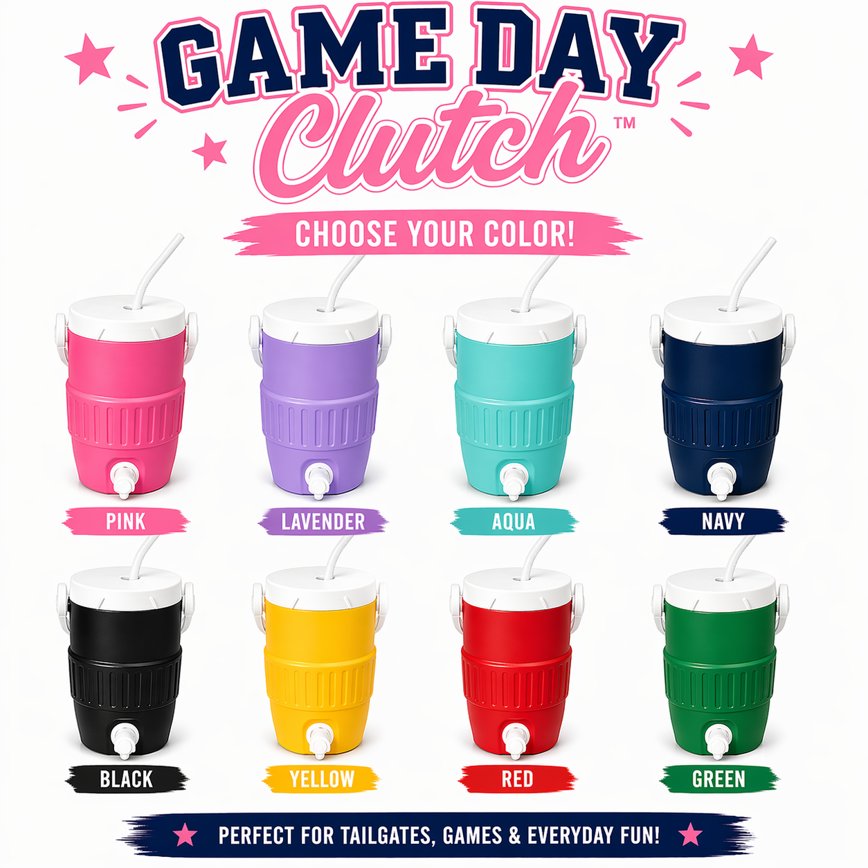 Game Day Clutch - 12oz Regular Can Sports Cooler Can Holder