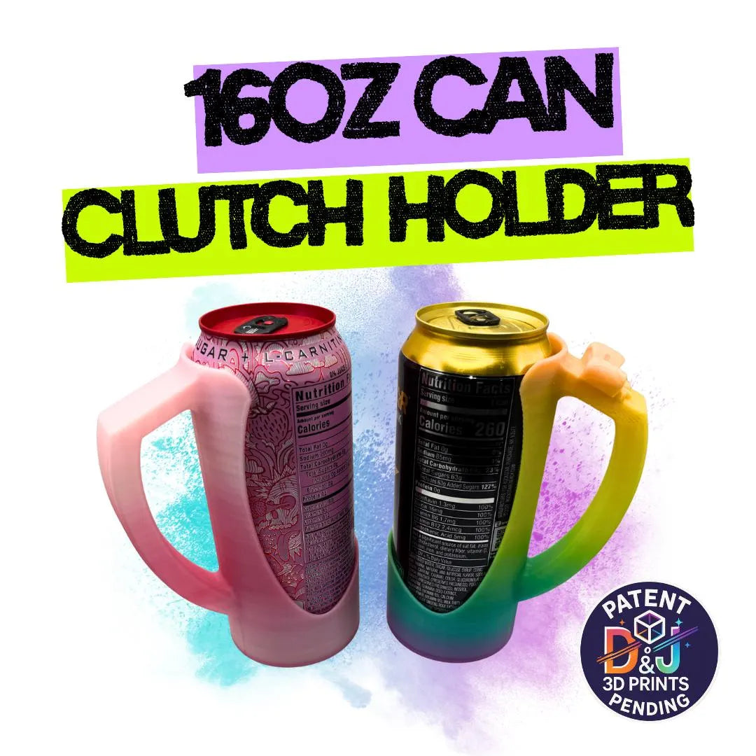 ✨ 16oz Tall Can Clutch + Lid Cover Option ✨