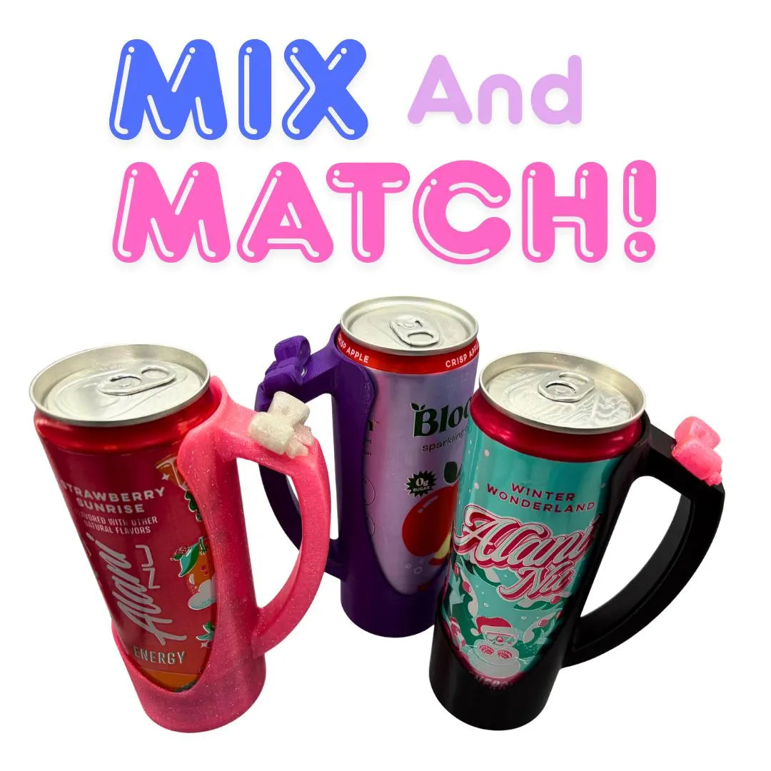 12oz Slim Can Clutch — Now With a Spinning Fidget Charm!