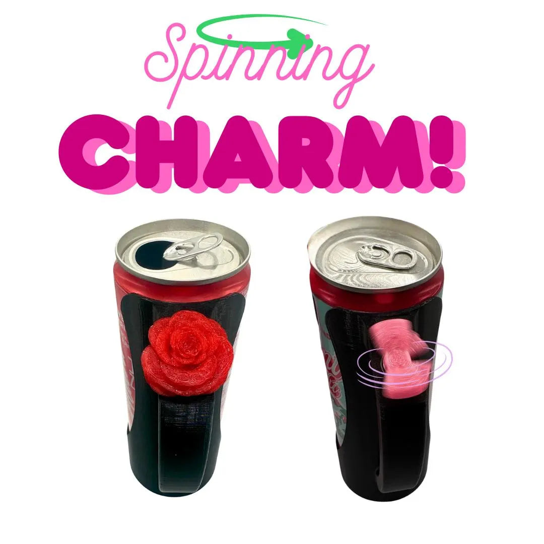 12oz Slim Can Clutch — Now With a Spinning Fidget Charm!